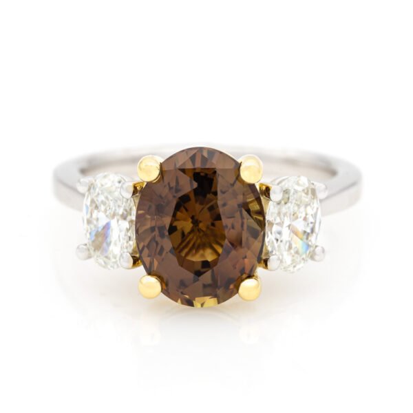 Gemstone 3 Stone Ring
