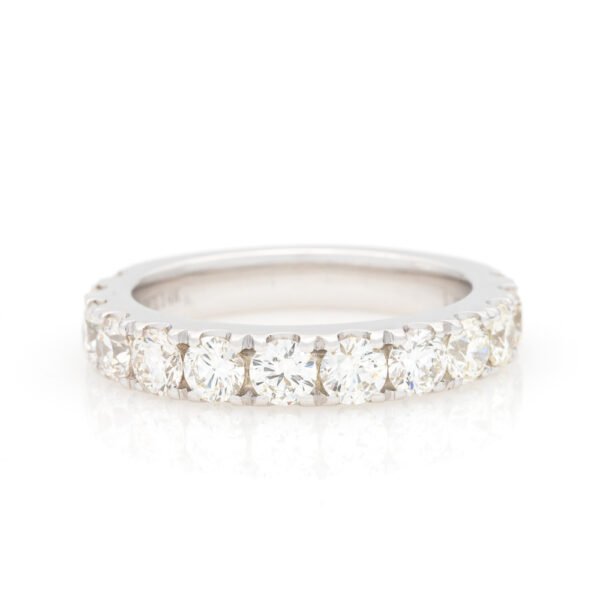 Microprong Wedding Band
