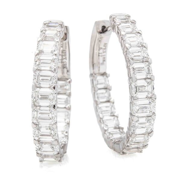 Fancy Shape Fashion Hoop Earrings