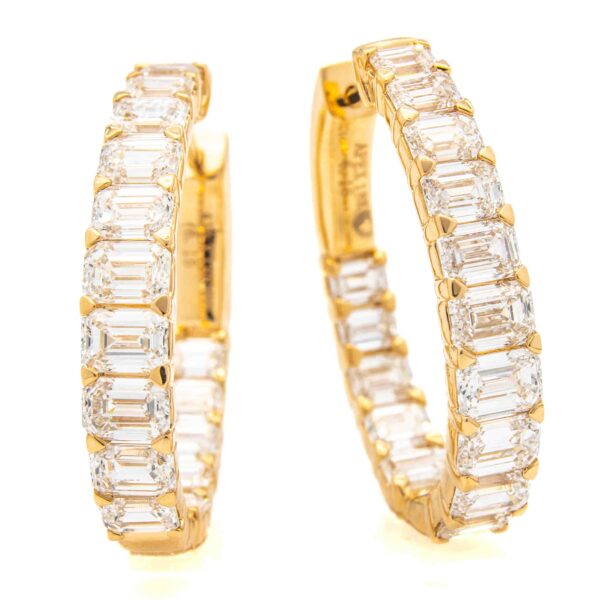 Fancy Shape Fashion Hoop Earrings