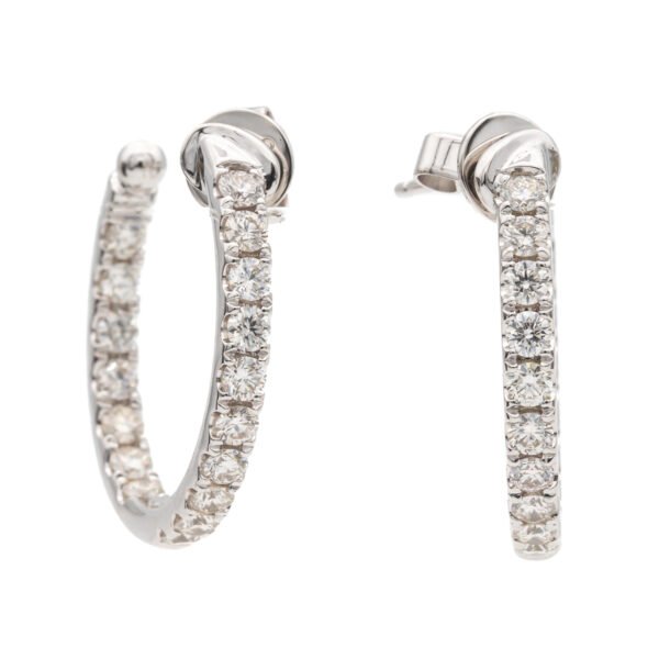 Round Hoop Earrings