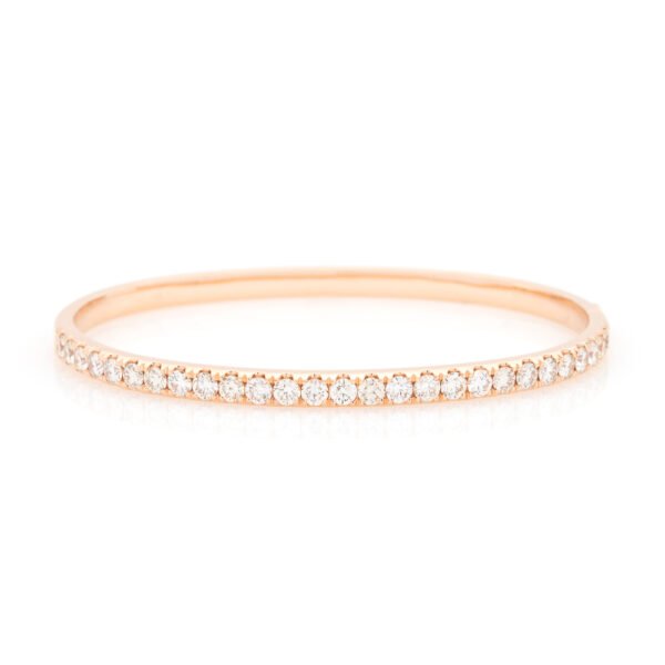 Single Row Bangle Bracelet