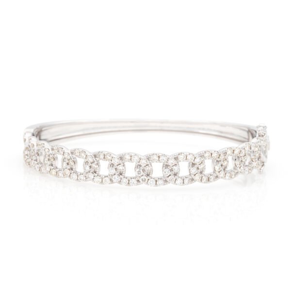 Chain Style Bangle Bracelet
