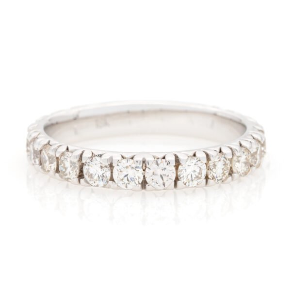 Microprong Wedding Band