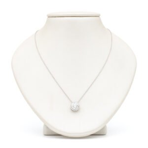 Round Halo Pendant