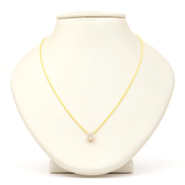 Fancy Shape Halo Pendant