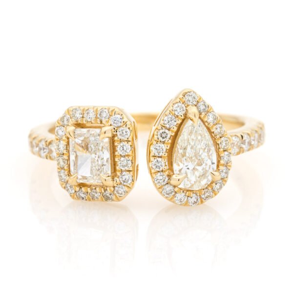2-Stone Fashion Ring