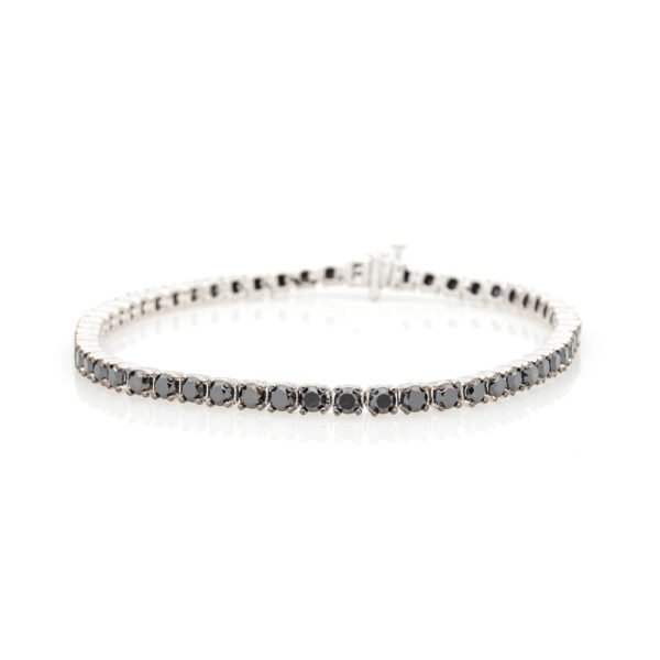 Colored Diamond Tennis Bracelet