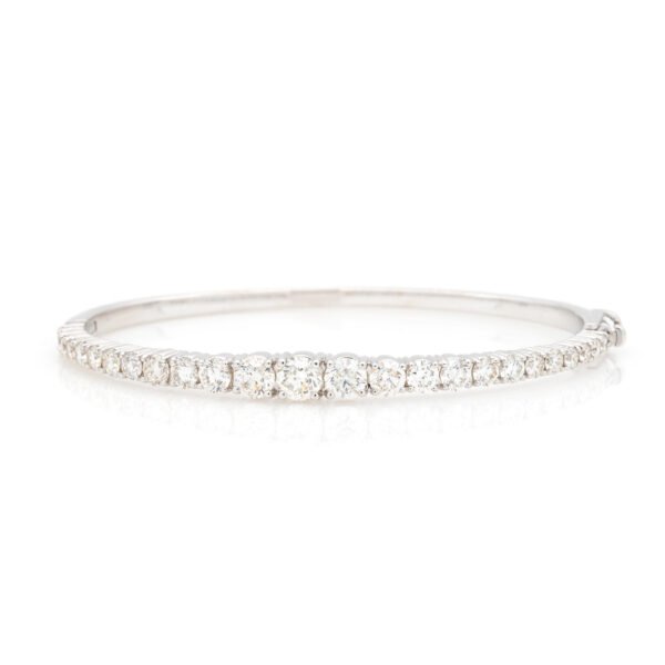 Single Row Bangle Bracelet