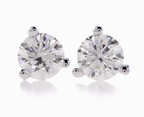 3-Prong Stud Earrings
