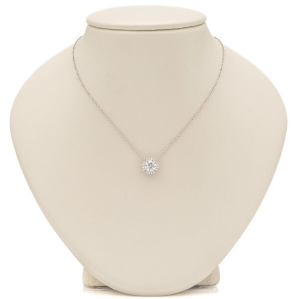 Round Halo Pendant