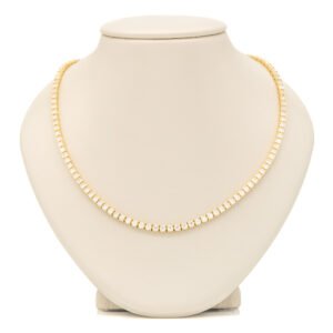 Pyramid Tennis Necklace