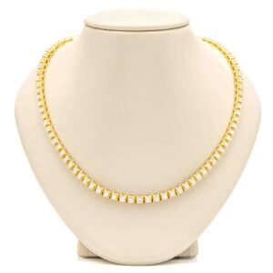 Pyramid Tennis Necklace