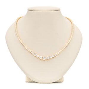 Graduated Tennis Necklace