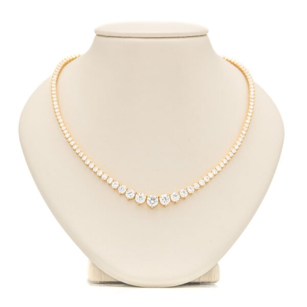 Graduated Tennis Necklace