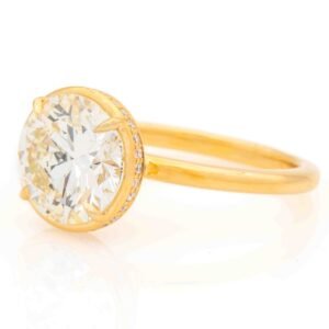 Hidden Halo Ring