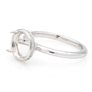 Hidden Halo Ring Mounting