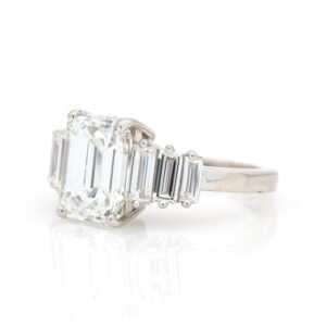 Fancy Shape Accented Ring