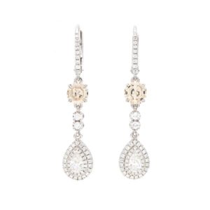 Colored Diamond Fashion Earrings