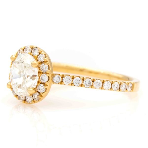 Fancy Shape Halo Ring