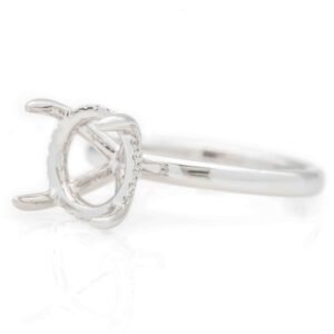Hidden Halo Ring Mounting