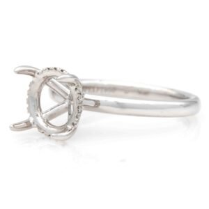 Hidden Halo Ring Mounting