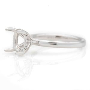 Hidden Halo Ring Mounting