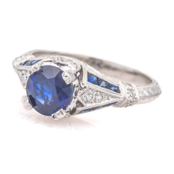 Gemstone Accented Ring