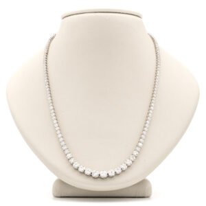 Graduated Tennis Necklace