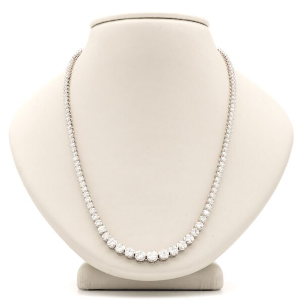 Graduated Tennis Necklace