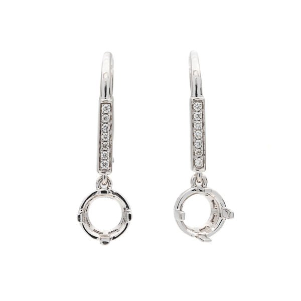 Drop Fashion Earrings Mounting