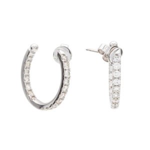 Round Hoop Earrings