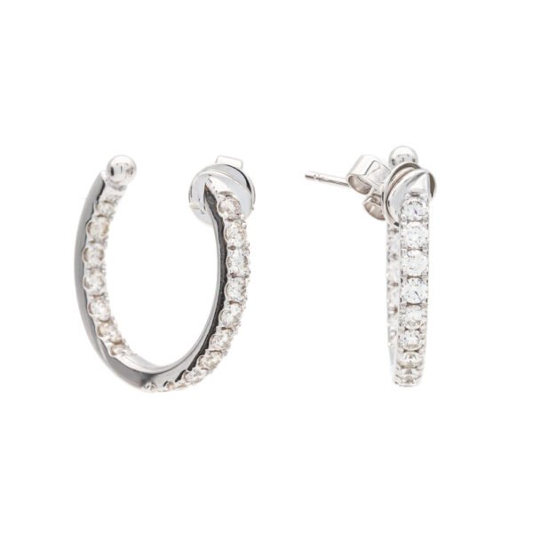 Round Hoop Earrings