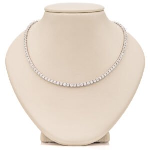 Pyramid Tennis Necklace