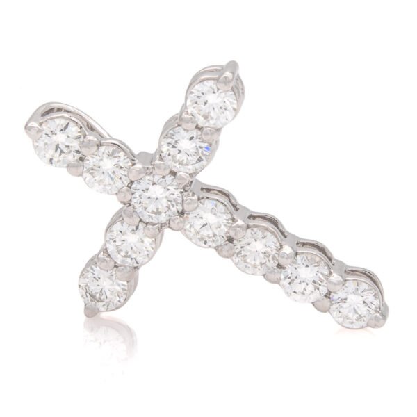 Traditional-Hidden Bail Cross Pendant Mounting