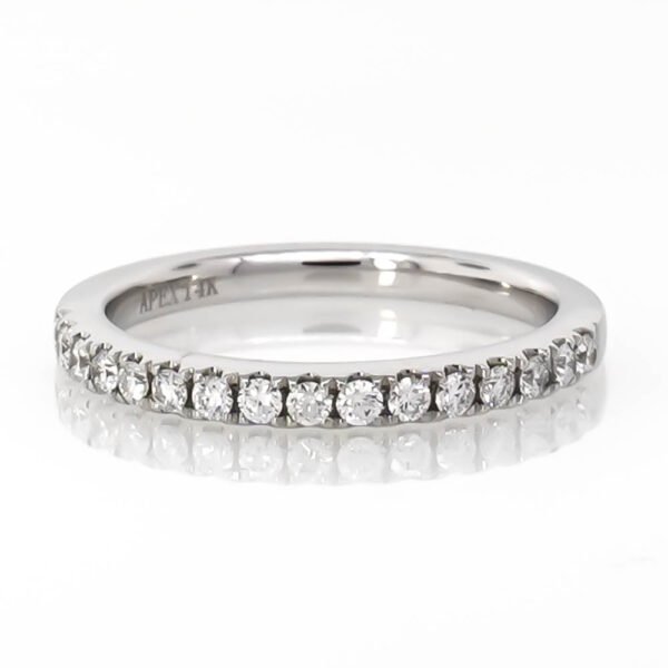 Microprong Wedding Band
