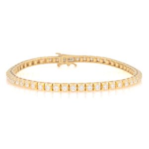 Pyramid Tennis Bracelet