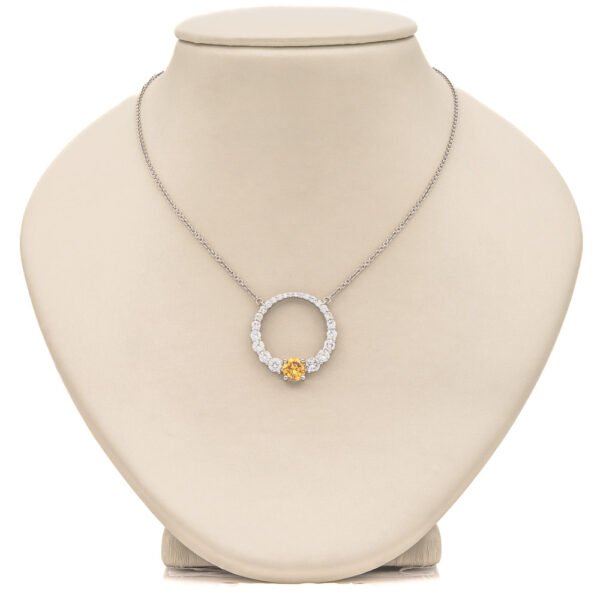 Colored Diamond Fashion Pendant