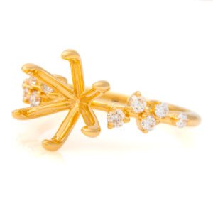 Diamond Accented Ring Mounting