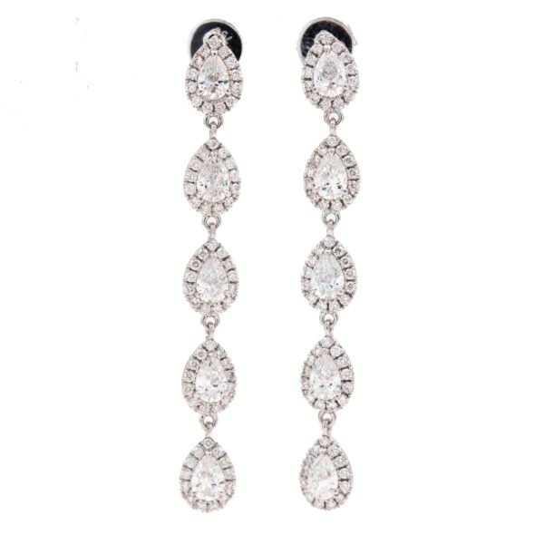 Fancy Shape Dangle Earrings
