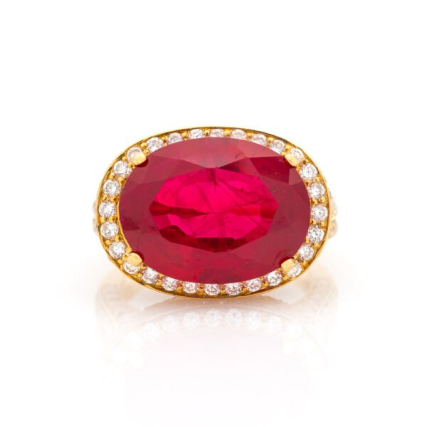 Fancy Shape Halo Ring Mounting
