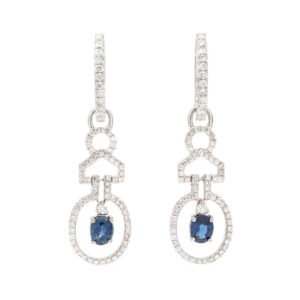 Gemstone Dangle Earrings