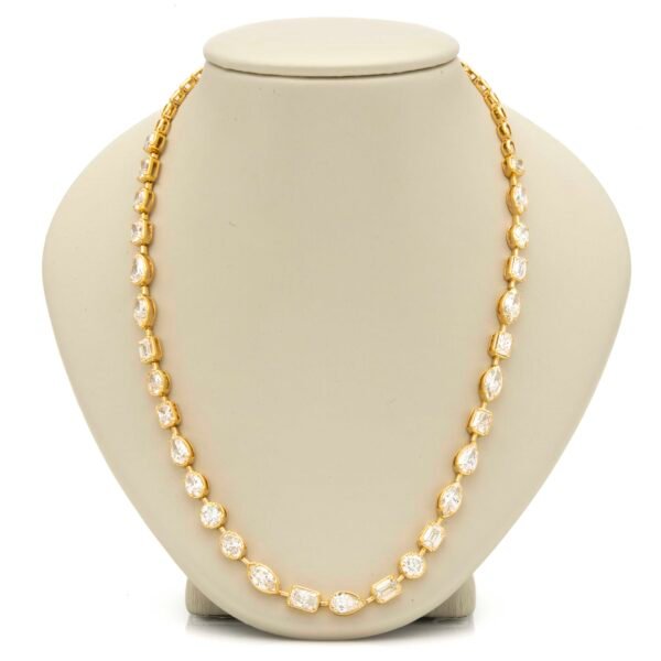 Fancy Shape Fashion Necklace