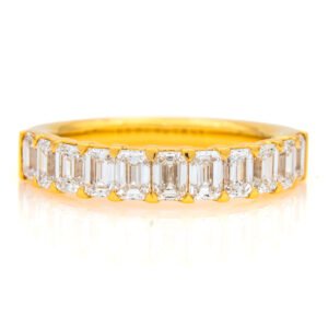 Fancy Shape Multi-Stone Band