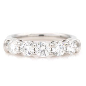 Round Multi-Stone Band