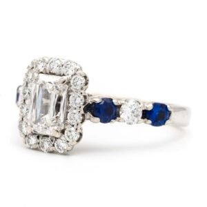 Fancy Shape Halo Ring