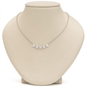 Halo Plate Style Fashion Necklace