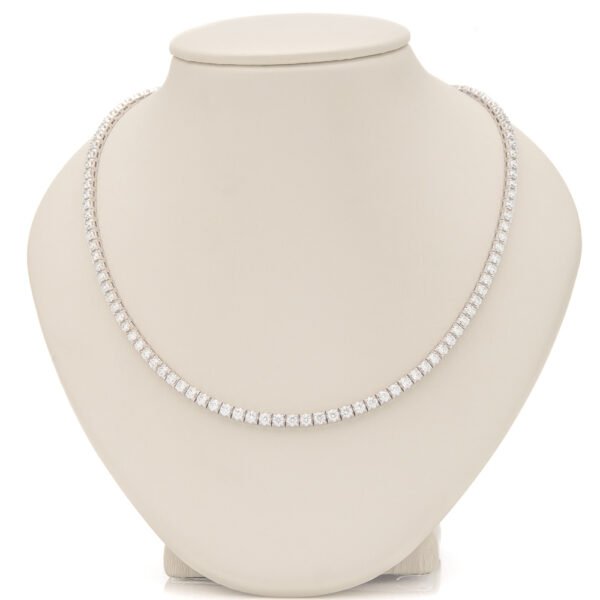 Pyramid Tennis Necklace