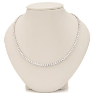 Pyramid Tennis Necklace