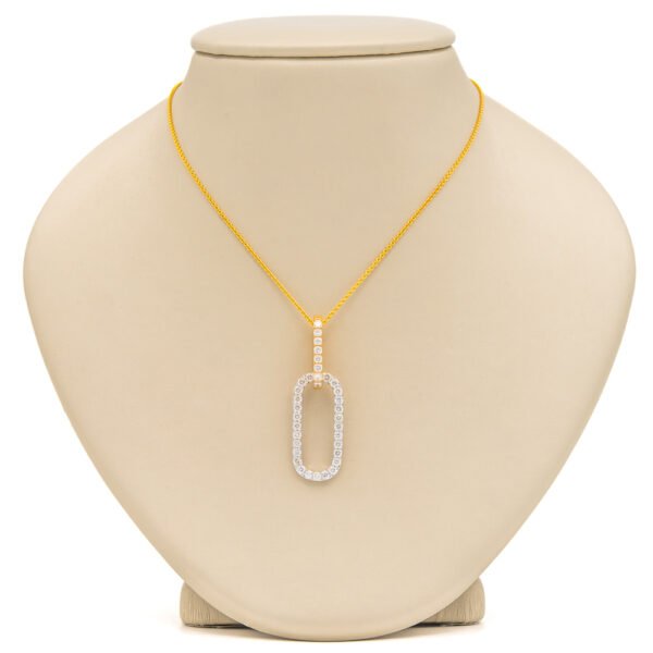 Two-Tone Fashion Pendant